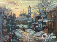 Картина "Зимний вечер"